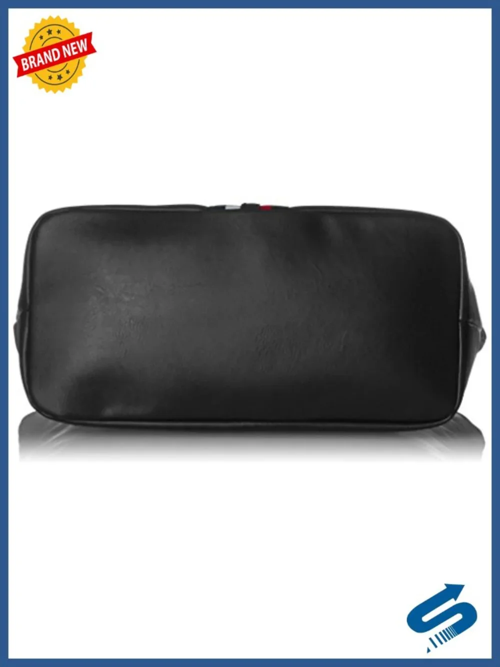 Lightweight Nylon Tote Bag with Zip Top - Travel Work Bag
